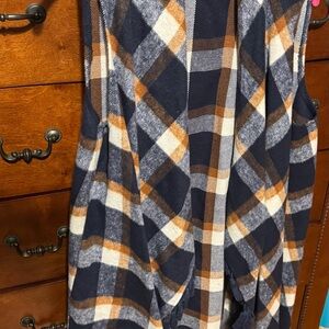 Plaid Sleeveless Top